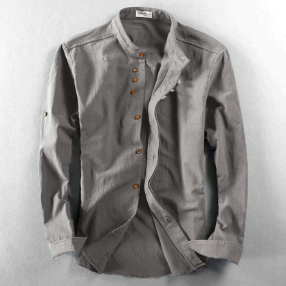 James - Mandarin Collar Shirt