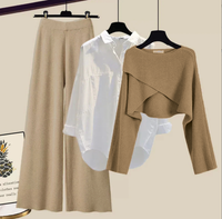 3-Piece Set Brown