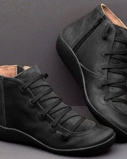 Easton - Leather Ankle Boots