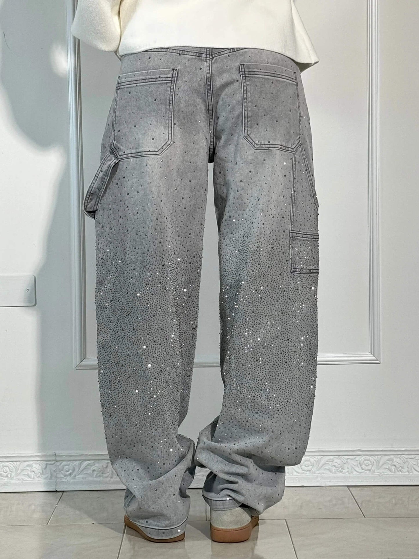 Naomi - Wide-Leg Denim Jeans