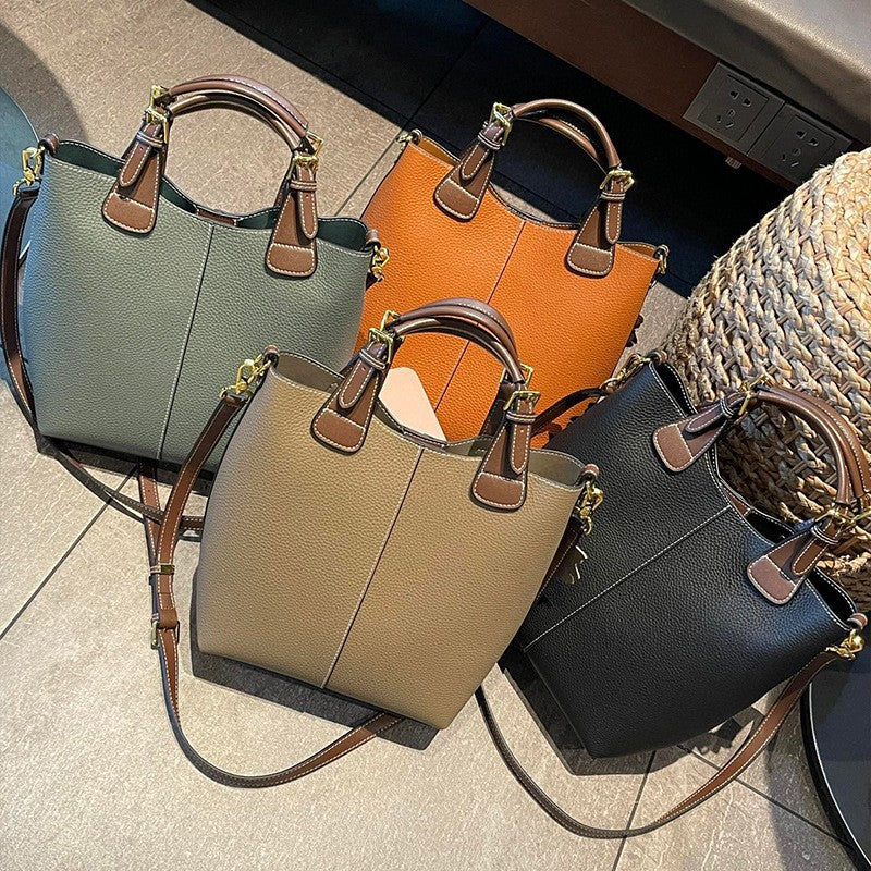 Stephanie - Vegan Leather Tote Bag