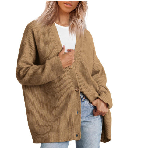 Anna - Striped Knit Cardigan