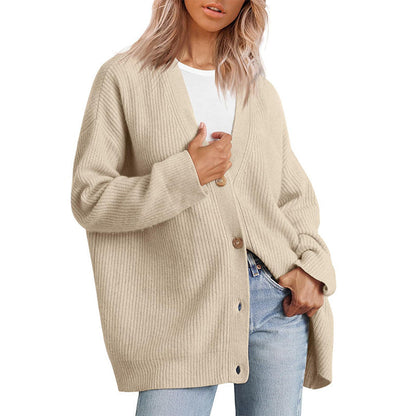 Anna - Striped Knit Cardigan
