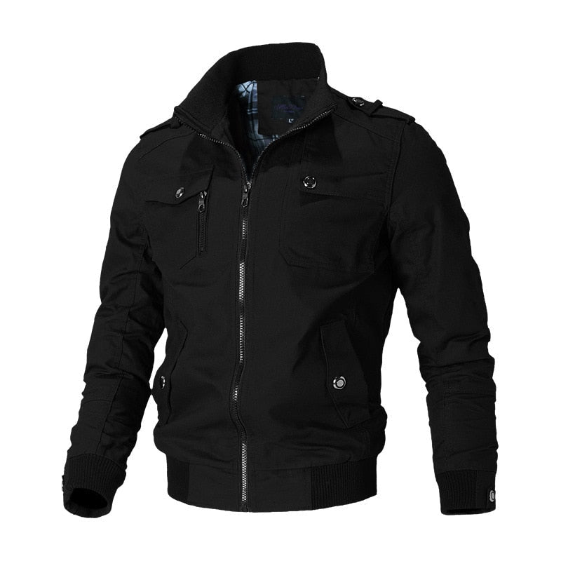 Elijah - Casual Bomber Jacket