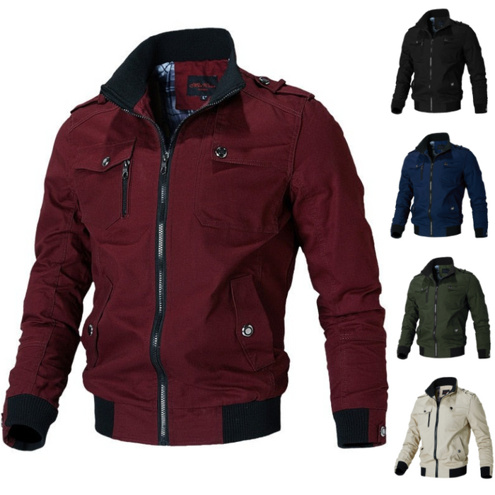 Elijah - Casual Bomber Jacket