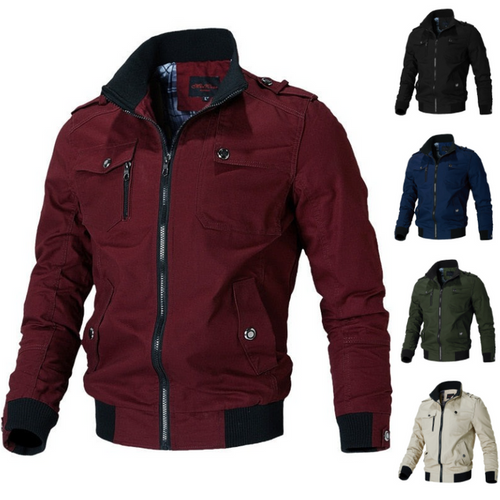 Elijah - Casual Bomber Jacket