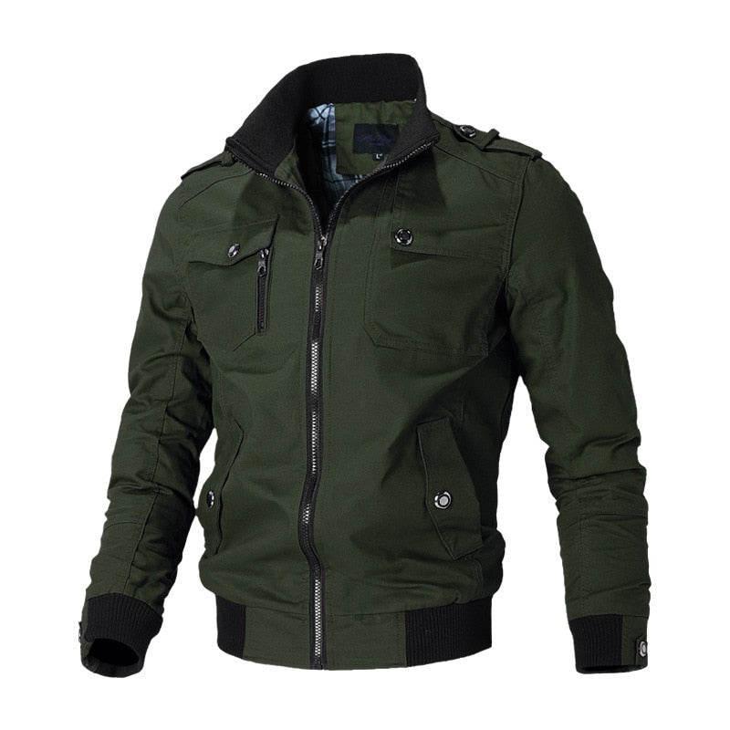 Elijah - Casual Bomber Jacket