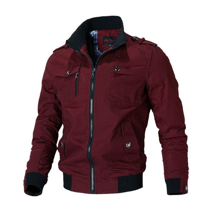 Elijah - Casual Bomber Jacket
