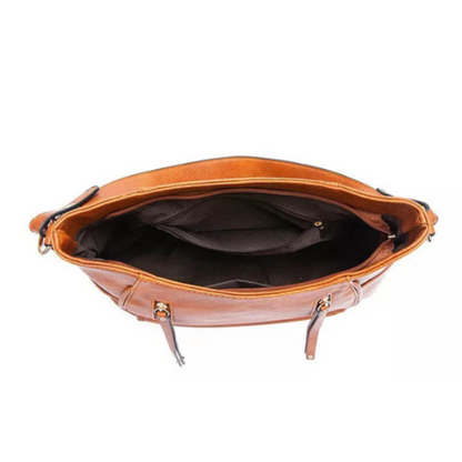 Colleen - Vegan Leather Hobo Bag