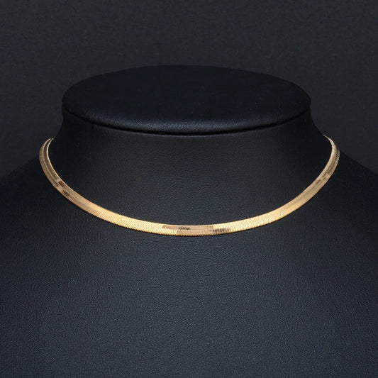 Kinsley - Flat Chain Choker