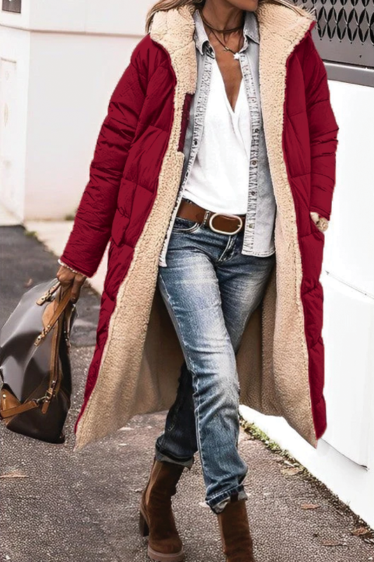 Paula - Reversible Long Padded Coat
