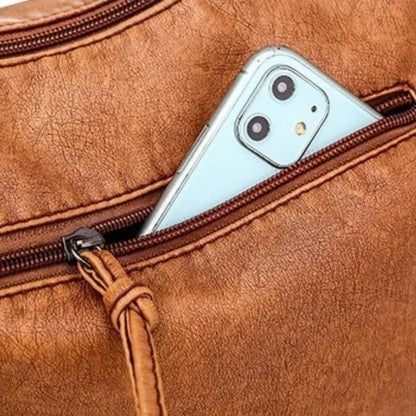 Harlow - Vegan Leather Crossbody Shoulder Bag