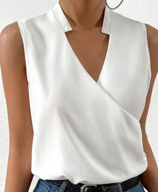 Mia – Elegant Sleeveless Top