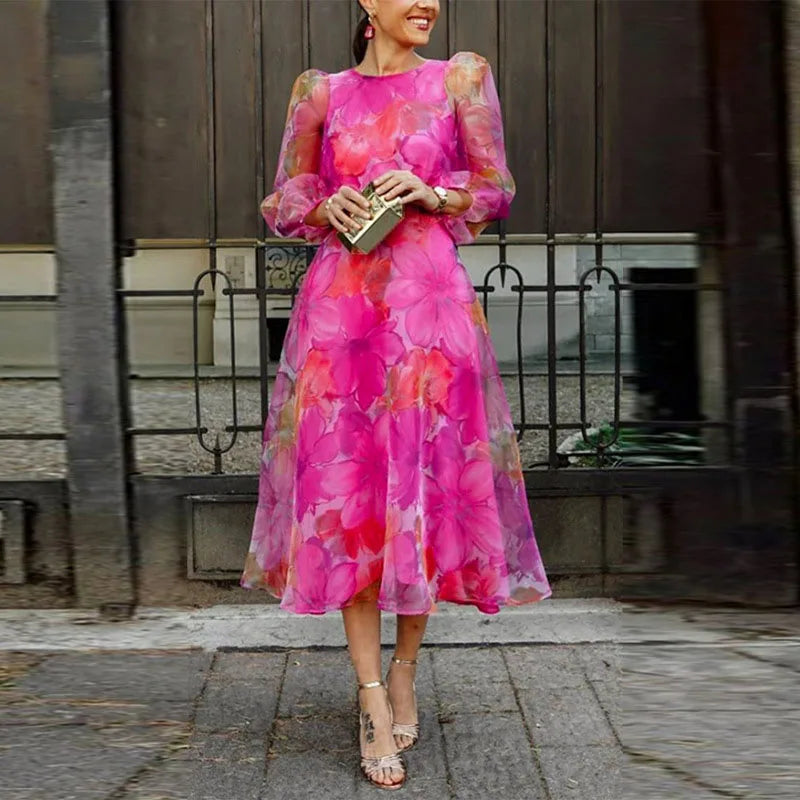 Raelynn - Floral Midi Dress
