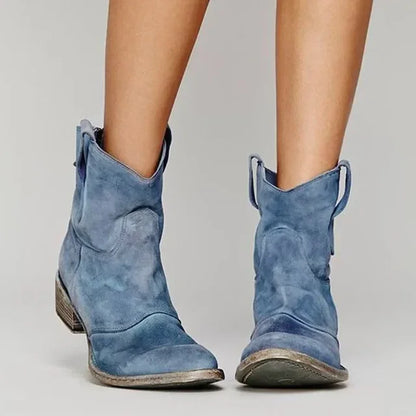 Zoe - Western Ankle Boots VIP