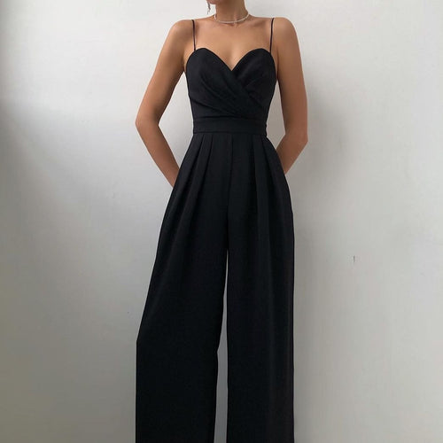 Livia - Strappy Wide-Leg Jumpsuit