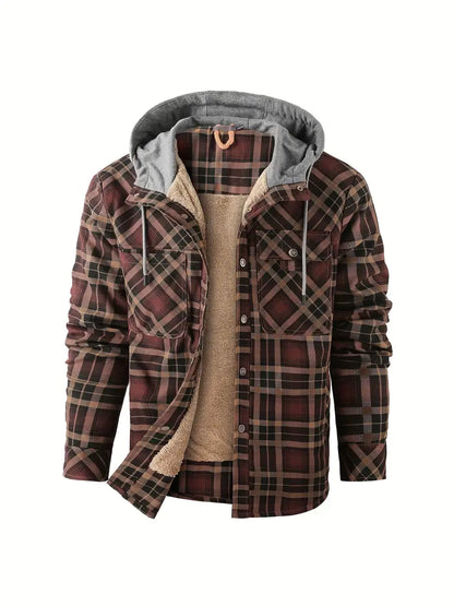 Wyatt - Hooded Checked Jacket VIP