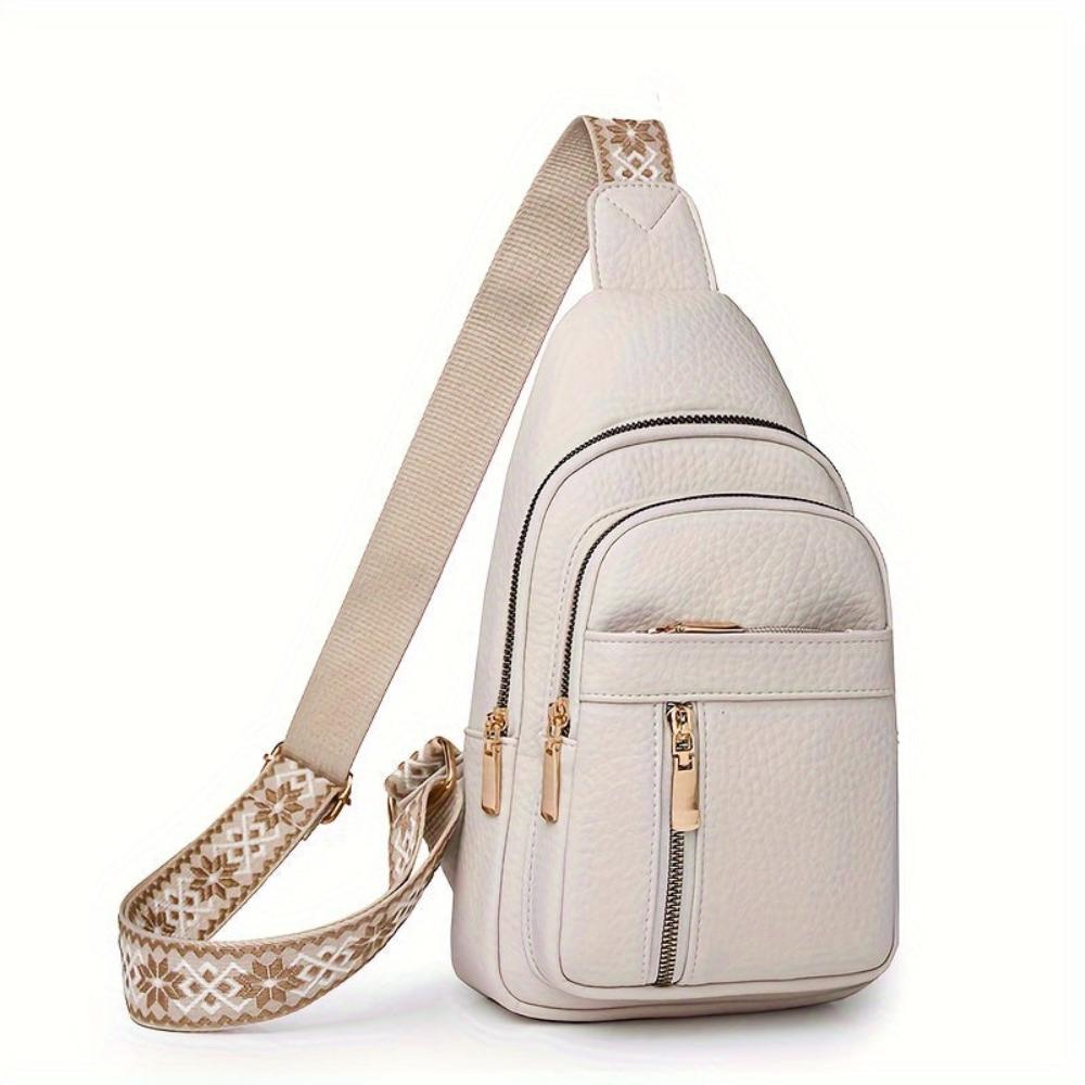 Margaret - Vegan Leather Sling Crossbody Bag