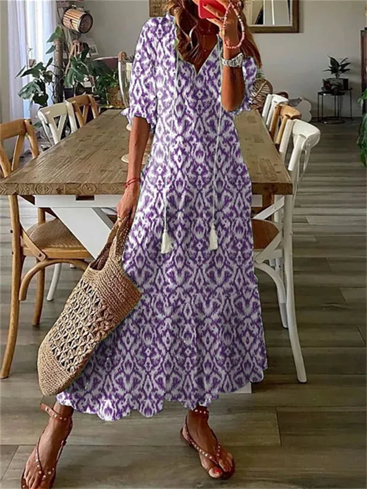 Riley - Floral Maxi Dress