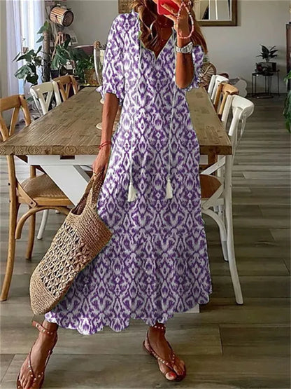 Riley - Floral Maxi Dress