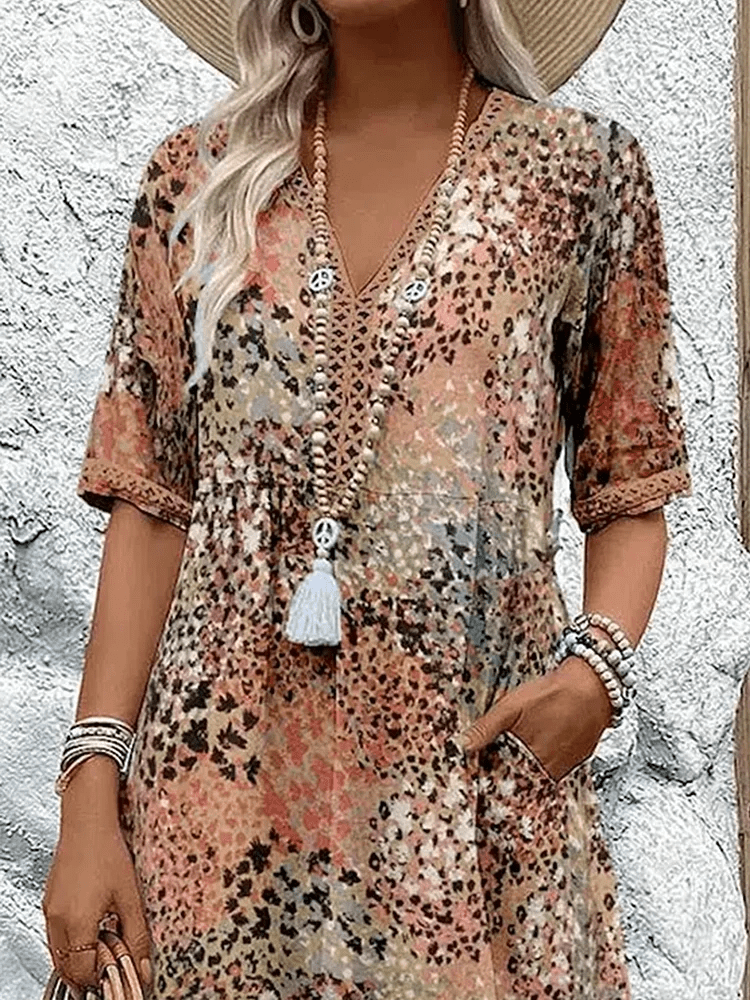 Hailey - Abstract Summer Dress