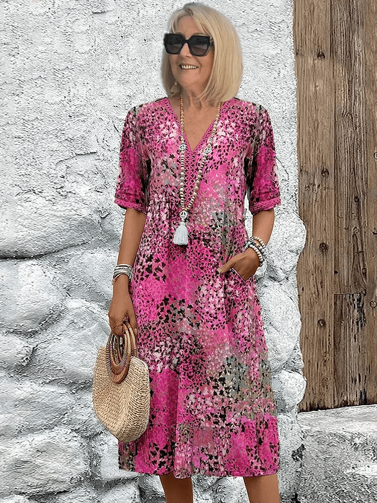 Hailey - Abstract Summer Dress