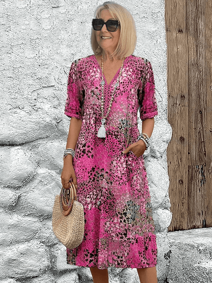 Hailey - Abstract Summer Dress