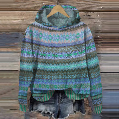 Judy – Printed Casual Hoodie