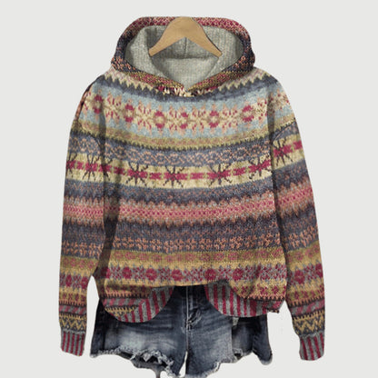 Judy – Printed Casual Hoodie