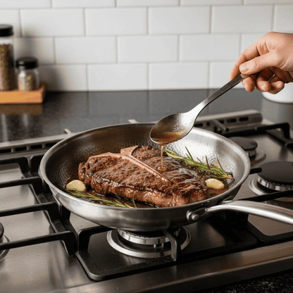 Premium Uncoated Titanium Pan