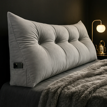 Ethan - Luxury Wedge Headboard Pillow