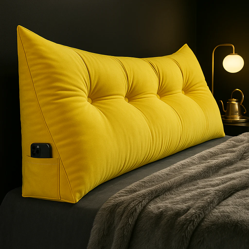 Ethan - Luxury Wedge Headboard Pillow
