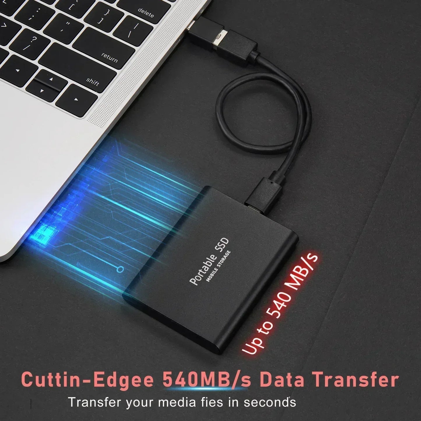 Alex - Ultra-fast 128GB Portable SSD