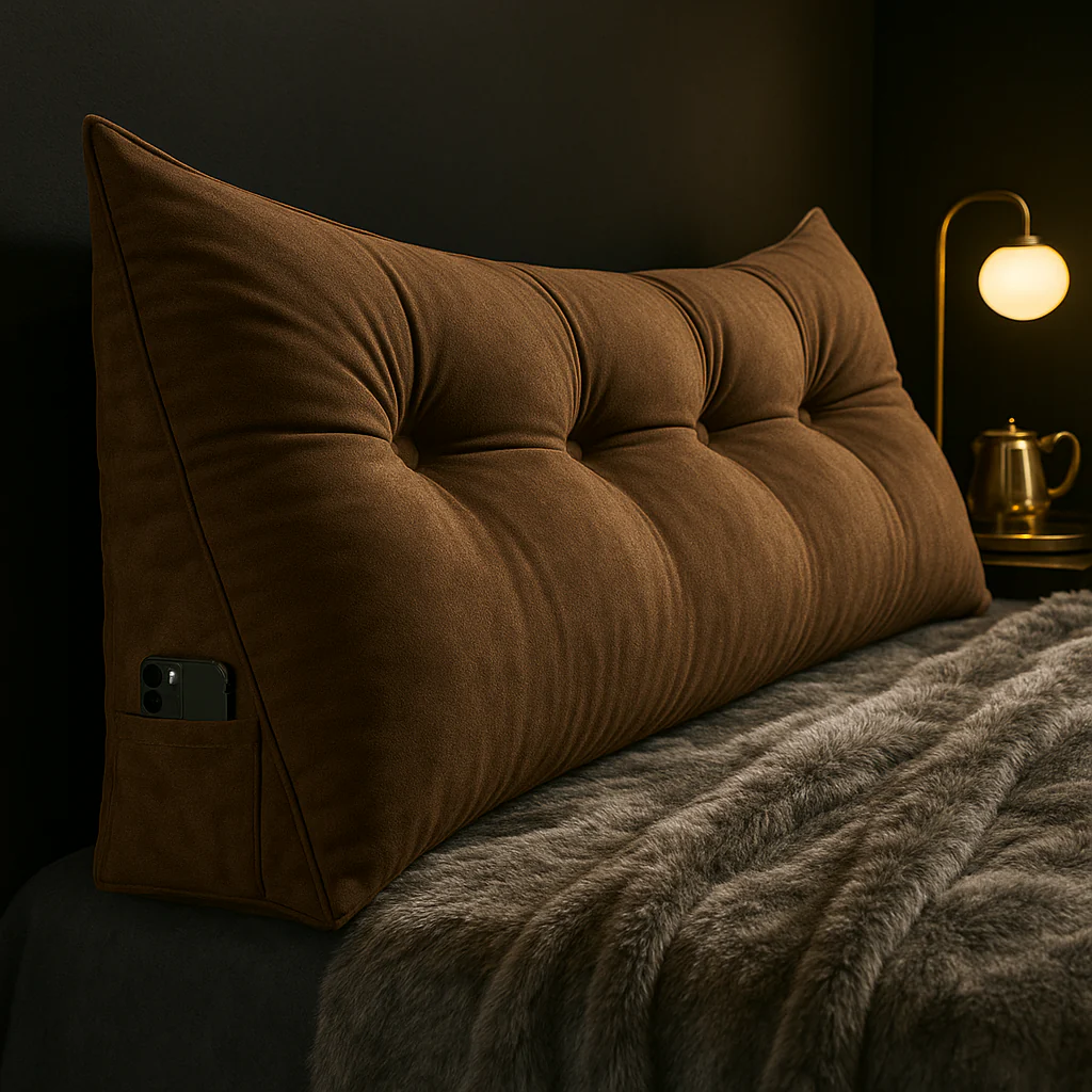 Ethan - Luxury Wedge Headboard Pillow