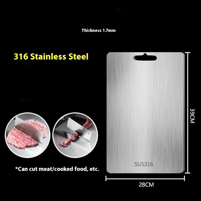 Ethan -  Stainless Cutting Board