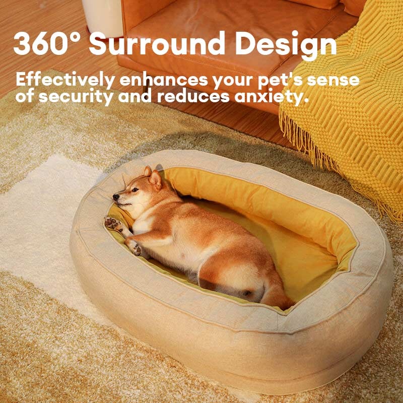 Eman - Orthopedic Donut Dog Bed