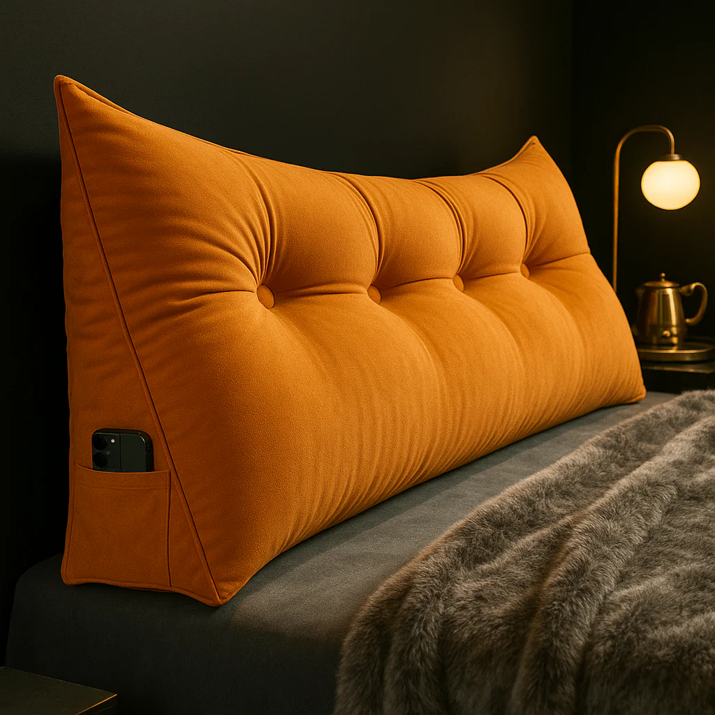 Ethan - Luxury Wedge Headboard Pillow