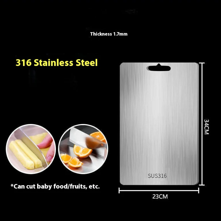Ethan -  Stainless Cutting Board