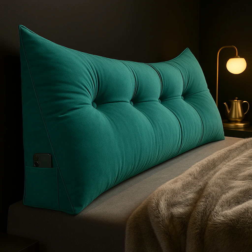 Ethan - Luxury Wedge Headboard Pillow