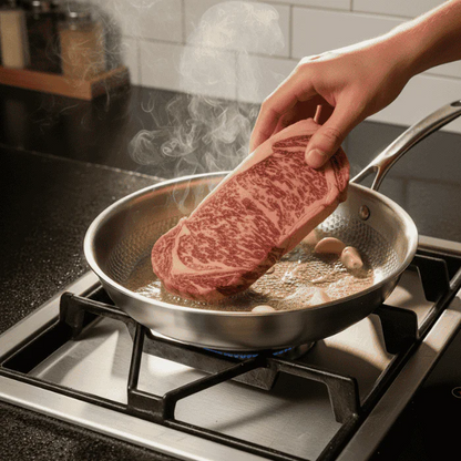 Premium Uncoated Titanium Pan