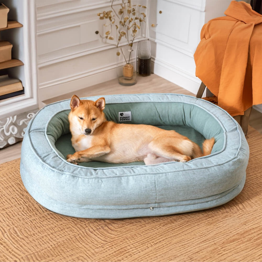 Eman - Orthopedic Donut Dog Bed