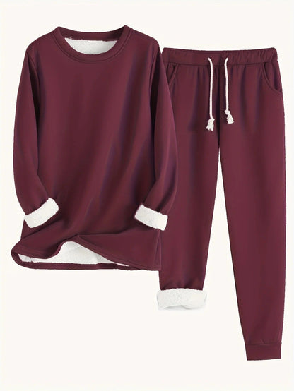 Chloe - Plush Thermal Lounge Set