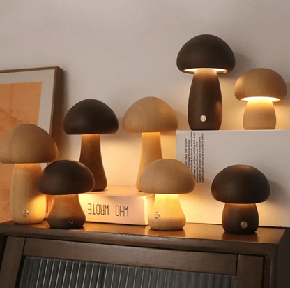 Oliver - Mini Mushroom LED Lamp