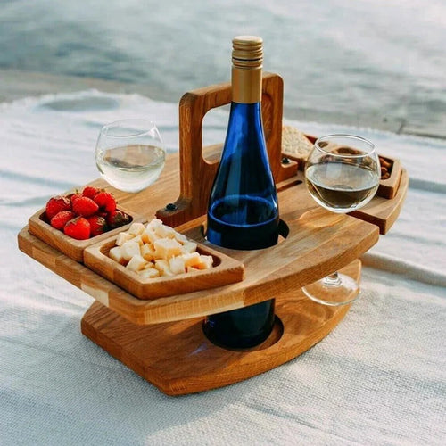 Lucas - Wine Picnic Table