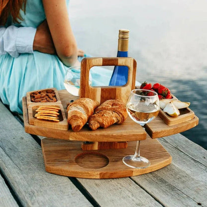 Lucas - Wine Picnic Table