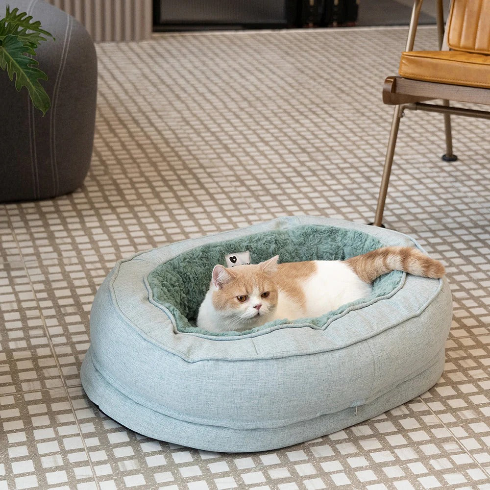 Eman - Orthopedic Donut Dog Bed