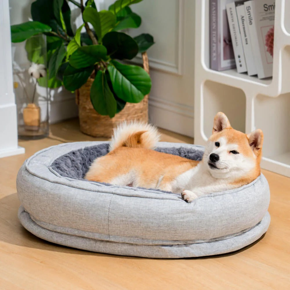 Eman - Orthopedic Donut Dog Bed