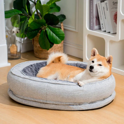 Eman - Orthopedic Donut Dog Bed