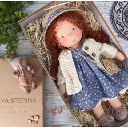 Elsa - Handmade Plush Doll