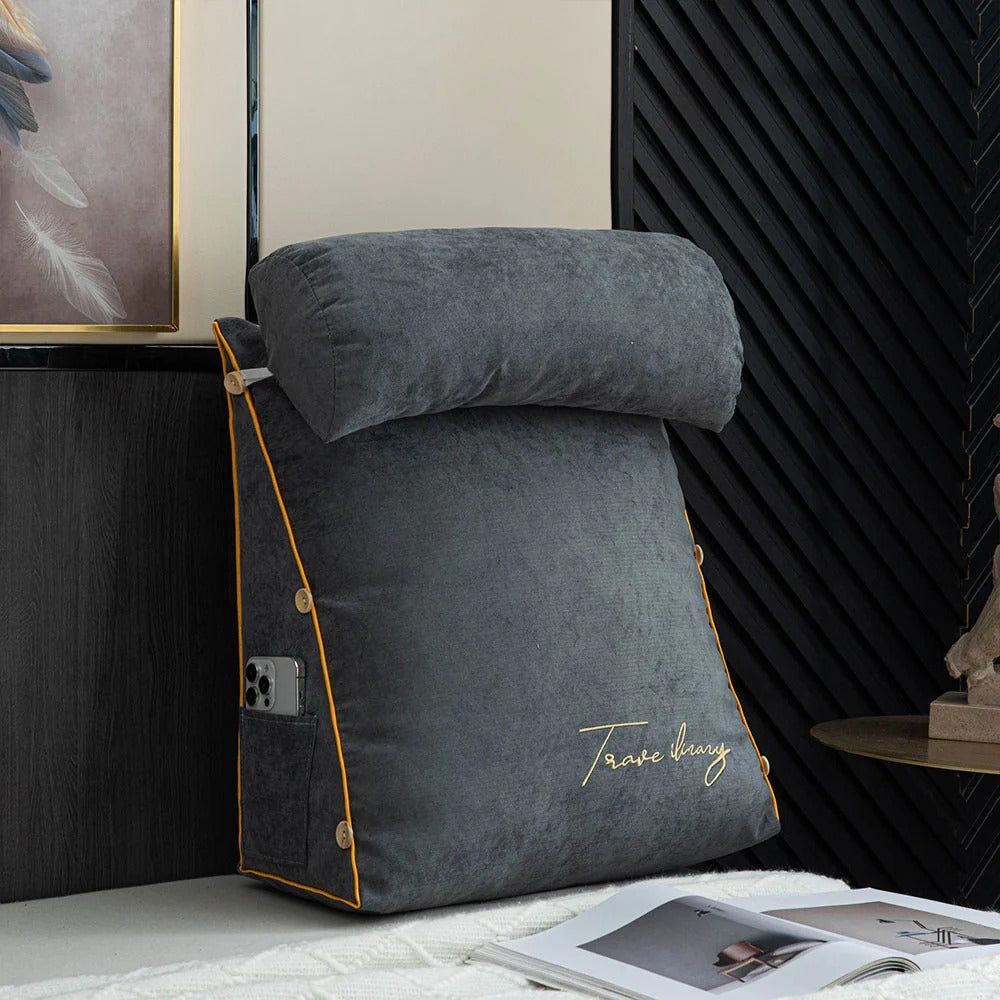 James - Luxury Backrest Reading Pillow